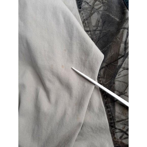 Roper Range Gear Hunting Shooting Khanki RealTree Camo Shirt Mens L w Elk Camp - Picture 13 of 13